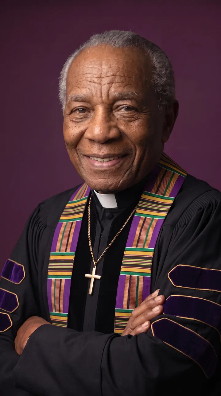 Portrait of Pastor Elias Grant